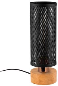 Candeeiro de Mesa Amasra – Preto – Diâmetro 10 cm, Altura 31 cm
