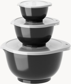 Taças de mistura com tampas Margarethe, conjunto de 3