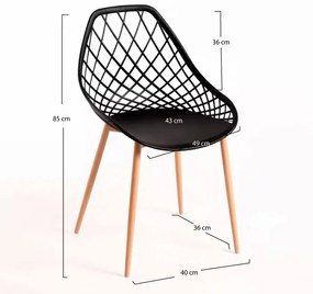Cadeira Net - Preto