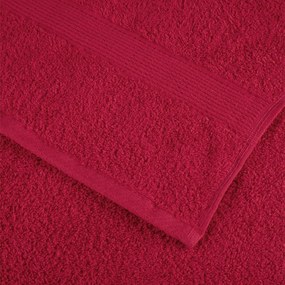 Toalhas de mãos premium SOLUND 4 pcs 30x30cm 600 g/m2 vermelho