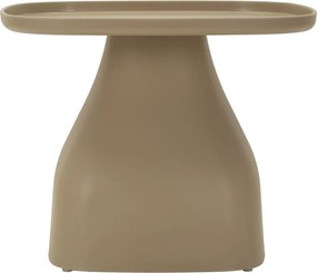 MESA DE APOIO CINZA 48X48X38 CM