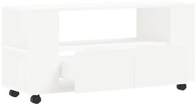 Móvel de TV 102x34,5x43 cm derivados de madeira branco