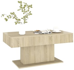 Mesa de centro 96x50x45 cm derivados de madeira carvalho sonoma