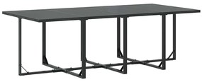 Conjunto de Jantar para Jardim vidaXL com 16 Peças e Almofadas em Aço