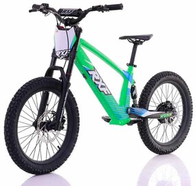 Bicicleta elétrica infantil sem pedais 750W 20" 36V 7.5Ah RXF EVO-RACING Verde