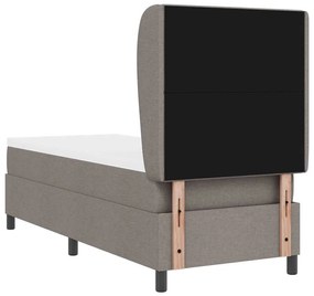 Cama Box com Colchão Taupe 80x200 cm