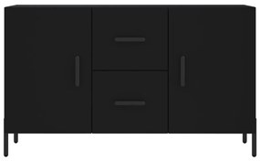 Aparador 100x36x60 cm derivados de madeira preto