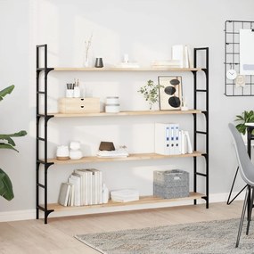 vidaXL Prateleira flutuante 120x20x2 cm acácia maciça não tratada