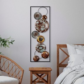 Acessório Decorativo de Parede Texturizado – Multicolor – 32 cm x 90 c
