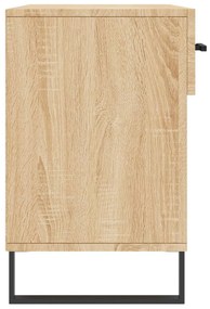 Banco sapateira 102x35x55 cm deriv. madeira carvalho sonoma