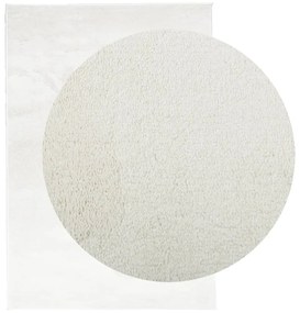 Tapete de pelo curto OVIEDO 140x200 cm creme