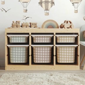 Autocolante para caixa IKEA TROFAST - Padrão axadrezado