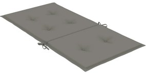 Almofadões lombares cadeiras 4pcs 100x50x4 cm mesclado tecido