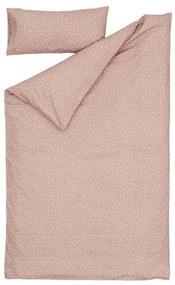 Kave Home - Set Betiana lençol,capa edredão,almofada 100% algodão orgânico (GOTS) bolinhas 70 x 140 cm
