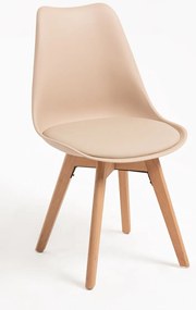 Pack 4 Cadeiras Synk Basic - Beige