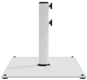 Base de guarda-sol para postes de Ø32/38/48 mm 15 kg retangular