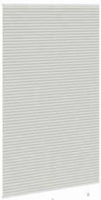 Plissado Cego Cinzento Luz 115x200 cm Largura Tecido 114,4cm