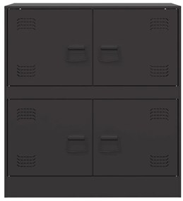 Aparador 67x39x73 cm aço preto