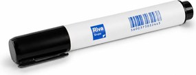 Marcador para Quadros Brancos Riva Preto - 1 Unidade