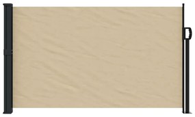 Toldo lateral retrátil 117x300 cm bege
