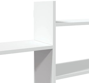 Prateleira de parede 167,5x18x68 cm derivados de madeira branco