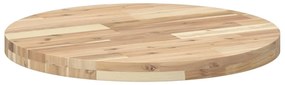 Tampo de mesa redondo Ø60x4 cm madeira de acácia maciça