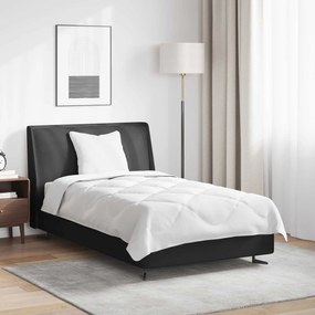 vidaXL Edredão com travesseiro 2 pcs Branco Microfibra