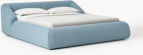 Cama estofada em bouclé Sofia