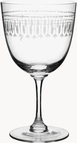 Copos de vinho em cristal artesanal Ovals, conjunto de 2