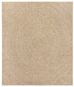 Tapete ZIZUR 240x340 cm aspeto de juta interior e exterior
