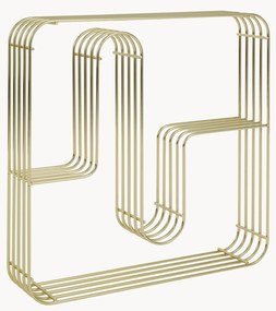 Estante de parede em metal Curva