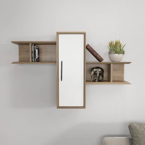 Prateleira de Parede Olida – Nogueira – 118,6x35x51,8 cm