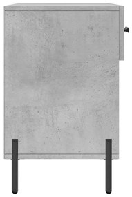 Banco sapateira 102x35x55 cm derivados madeira cinzento cimento