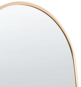 Espelho de pé dourado 36 x 150 cm BAGNOLET Beliani