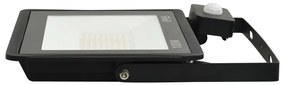 Projetor c/ iluminação LED e sensor 100 W branco quente