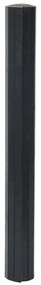 Tapete retangular 70x400 cm bambu preto