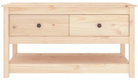 Mesa de centro 102x49x55 cm pinho maciço