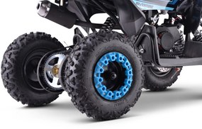 Moto 4 para crianças Gasolina 50cc ATV Motors Adventure Azul