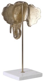 Figura decorativa em forma de elefante dourado KASO Beliani