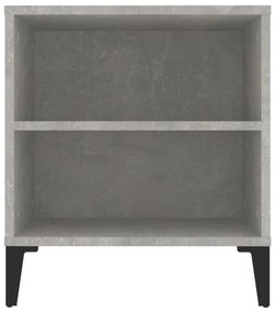 Móvel p/ TV 102x44,5x50 cm derivados madeira cinzento cimento