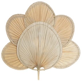 Decoração de Parede Dkd Home Decor Fibra (72 X 6 X 72 cm)