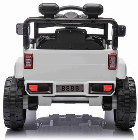Jipe elétrico para crianças OFFROAD NEW, bateria de lítio, chassis alto, banco largo, suspensão nas rodas traseiras, controlo remoto de 2,4 GHz, leito
