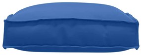 Almofadas para Paletes 2 pcs Azul Royal 40x40x8 cm em Tecido Oxford