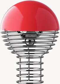 Candeeiro de mesa LED pequeno portátil regulável Wire, Design Verner Panton