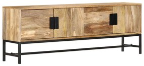Móvel de TV 140x30x50 cm madeira de mangueira maciça