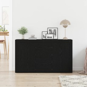 Buffet Carvalho Preto Madeira de engenharia 120 x 36 x 69 cm