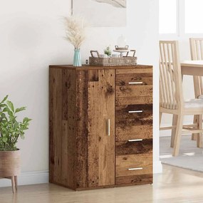 vidaXL Buffet Madeira Antiga 59 x 39 x 80 cm Madeira processada
