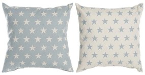 Almofada Dkd Home Decor Algodão Poliéster Estrelas (2 Pcs) (60 X 10 X 60 cm)