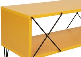 Móvel TV Street – Amarelo – 120x40x30 cm
