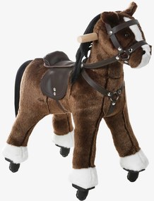 Cavalo com rodas, em madeira FSC® castanho